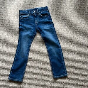 Boys Crewcuts Blue Jeans Size 7 slim with adjustable waist